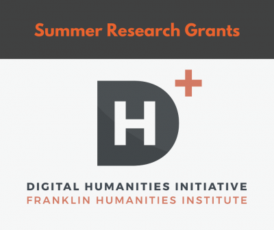 DHI logo with "Summer Research Grants" in text above